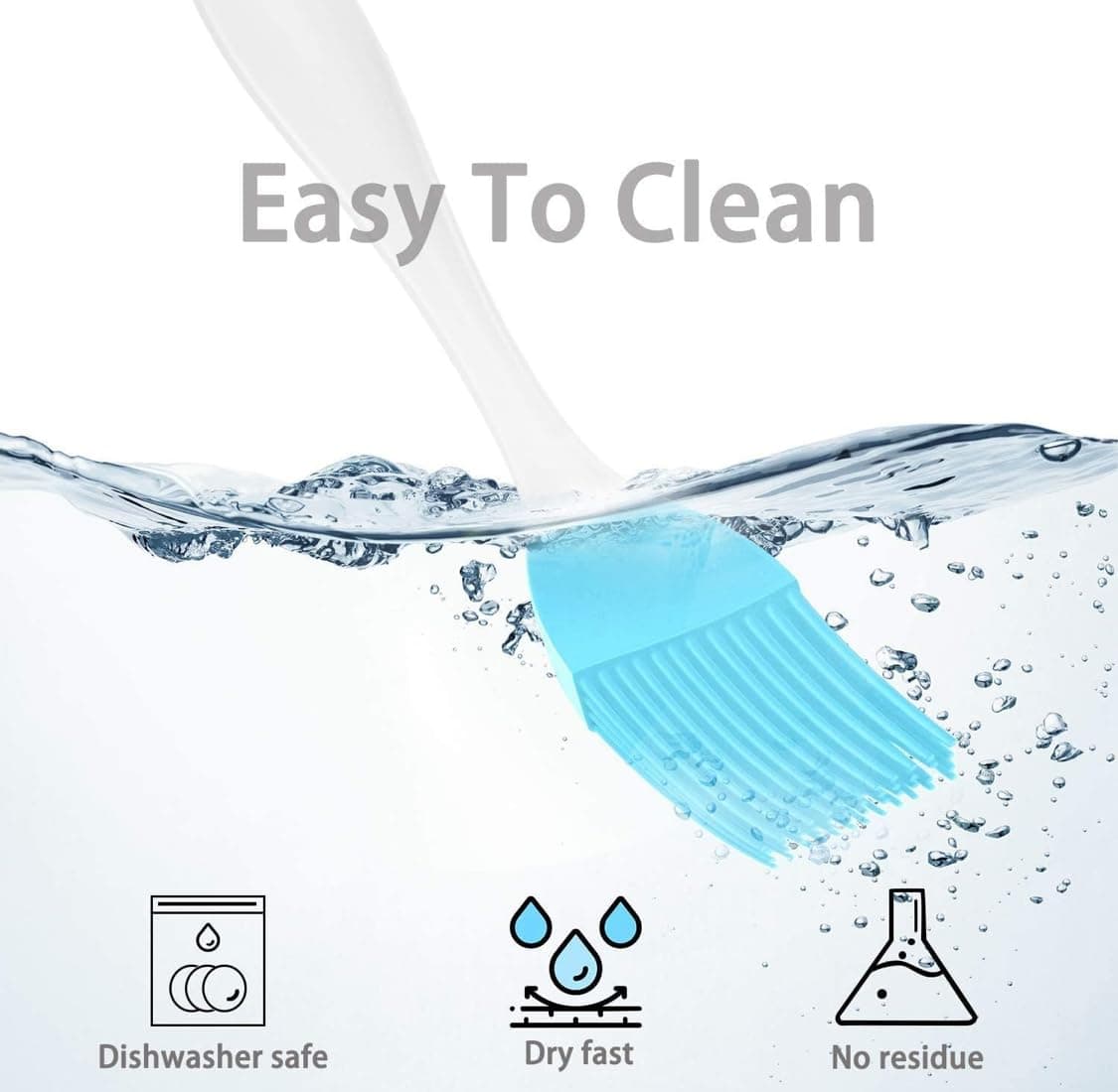 Silicone Oil Brush for Cooking – Heat-Resistant, Food-Grade, Multi-Purpose Basting & Pastry Brush - Image 2