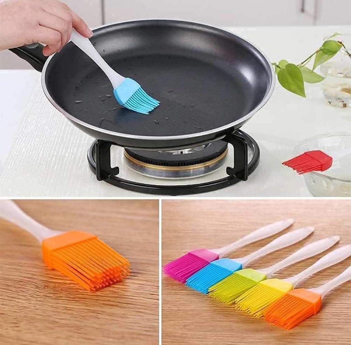 Silicone Oil Brush for Cooking – Heat-Resistant, Food-Grade, Multi-Purpose Basting & Pastry Brush - Image 5