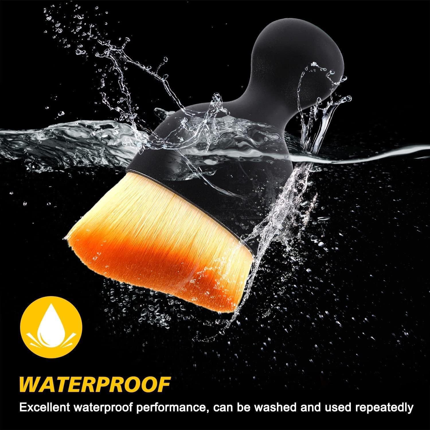 Car Interior AC Vents Cleaning Brush Soft Duster Interior Cleaning Detailing Accessories Dusting Tool for Automotive Accessory Car Cleaning Brush AC Vent (Mini car Brush). - Image 3