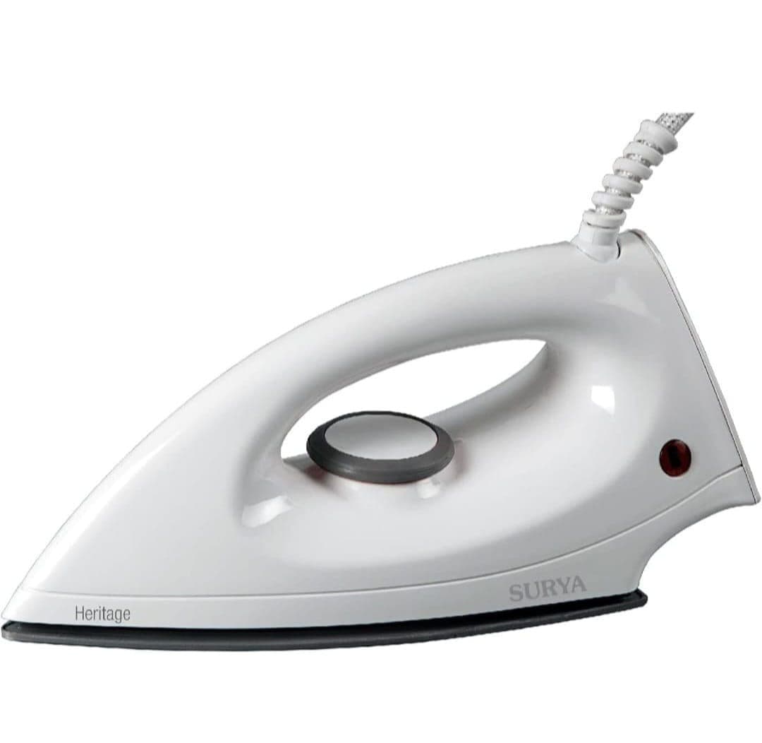SURYA HERITAGE 1000W Dry Iron (Grey)