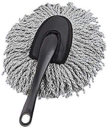 Microfiber Small Washable Car Mini Duster with Handle – Multipurpose Dust Collector for Car Interiors & Exteriors, Home & Kitchen Cleaning – Assorted Colors